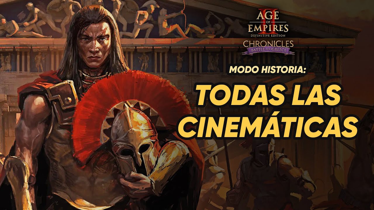 Age of Empires 2 - Battle for Greece - Todas las Cinemáticas en Español
