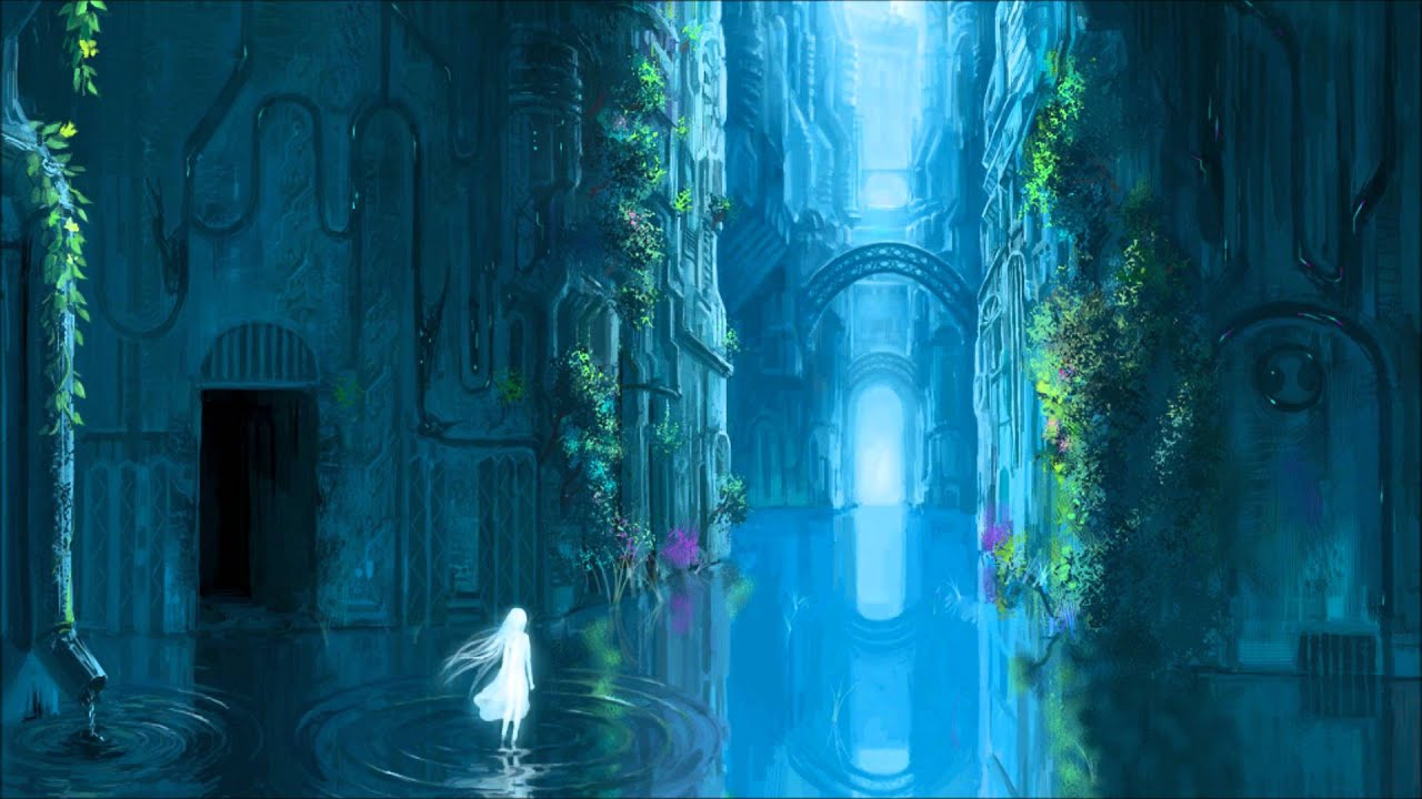 【.hack//Infection】 Root Town Delta - Water Capital Mac Anu // Piano