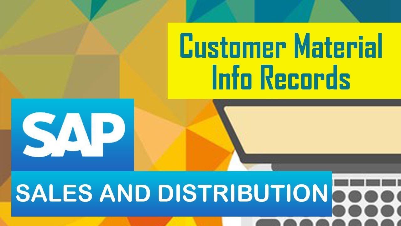 SAP SD | Записи информации о материалах клиента | Создание записи информации о материалах клиента
