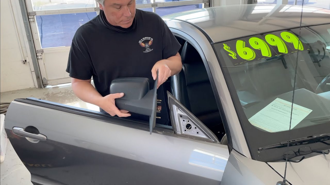 Как заменить пассажирское зеркало на Ford Mustang 2005&ndash;2009 годов выпуска