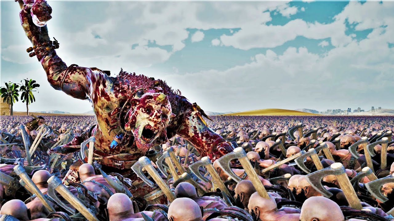 1000 Giant Ogres Vs 1 MILLION Orc Army - Ultimate Epic Battle Simulator 2