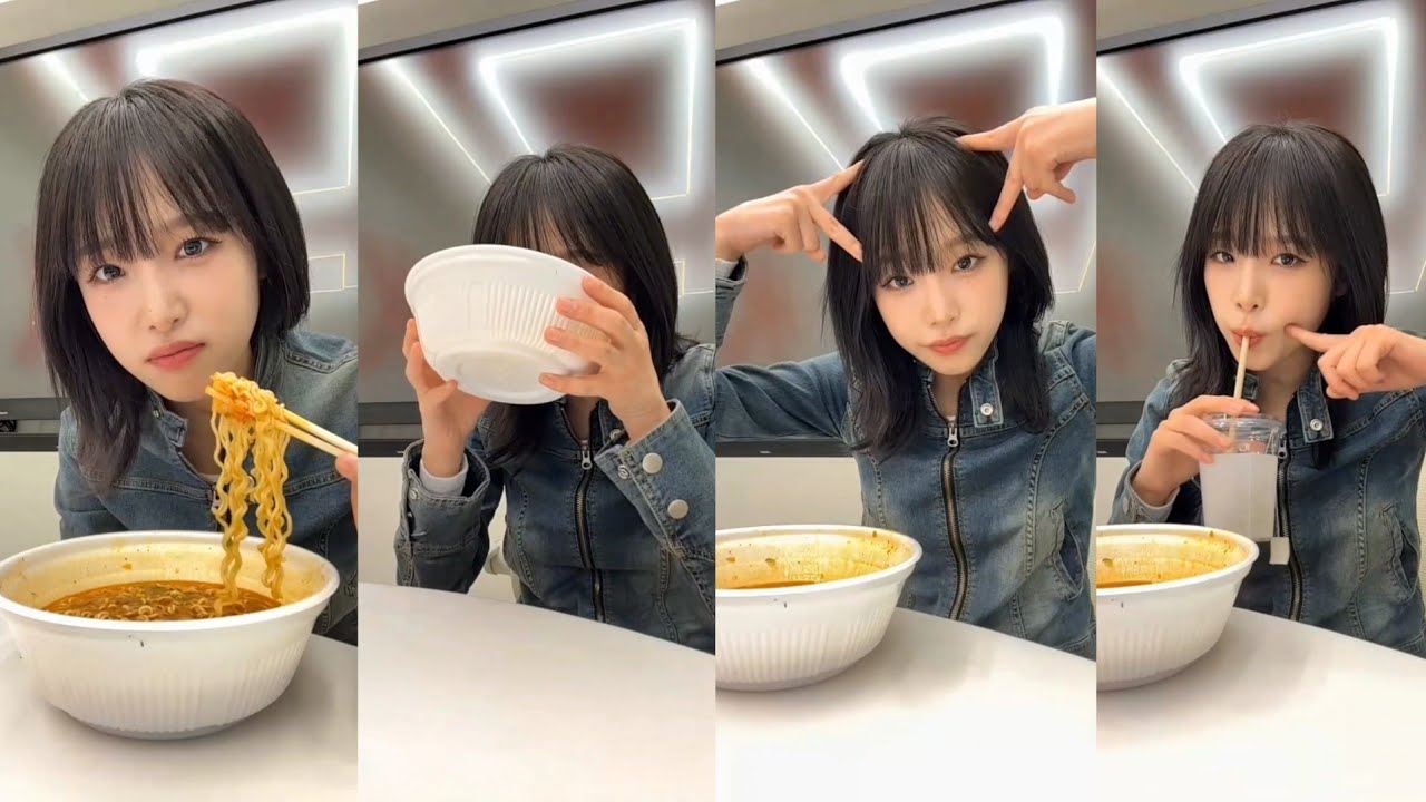 250202 최예나 라면 먹방 버블라이브 🍜 | yena bubble live