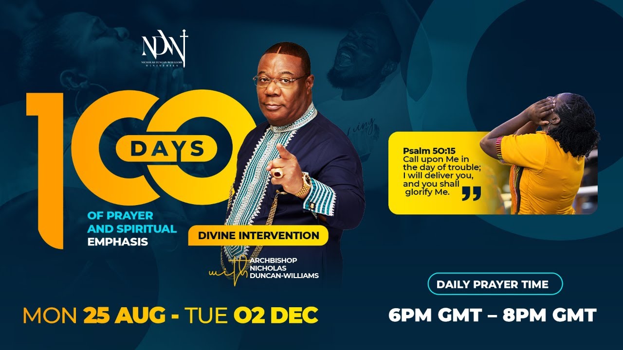 1MS 100 DAYS PRAYER WATCH - REV. PERPETUAL ADUSEI - 6PM GMT WATCH - SEP 2, 2025