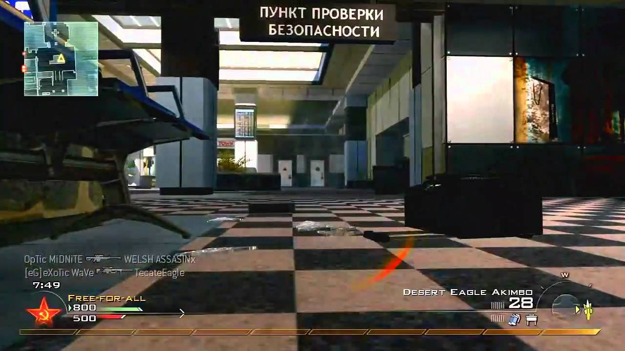 MiDNiTE MW2 FFA Sniper Gameplay/Commentary - Powered By Evil Controllers