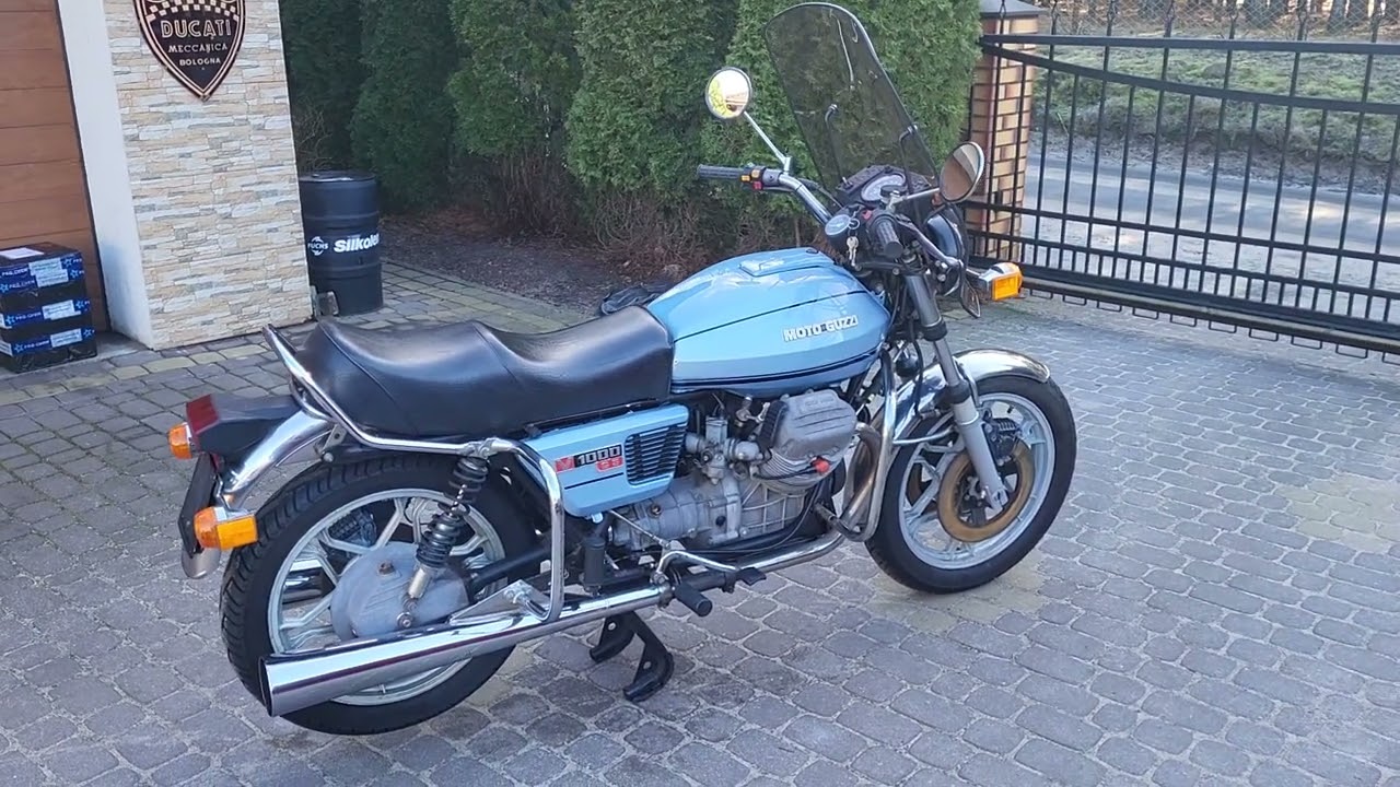 Moto Guzzi 1000 G5.