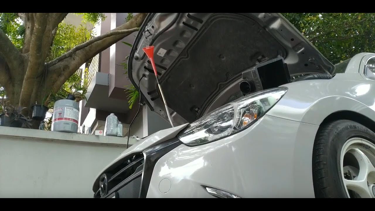 เปลี่ยนน้ำมันเกียร์ mazda2 skyactiv ไม่ยากมาดูขั้นตอนการเปลี่ยนกัน
