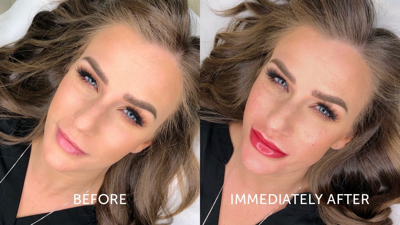 Lip Blush Healing Day by Day