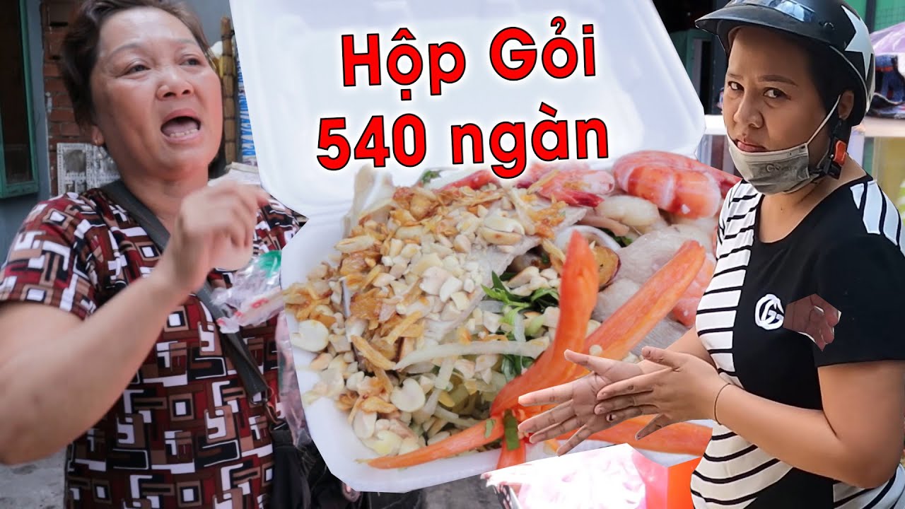 Bất ngờ ăn hộp gỏi 540 ng&agrave;n v&agrave; phản ứng của vị kh&aacute;ch với c&ocirc; m&oacute;m
