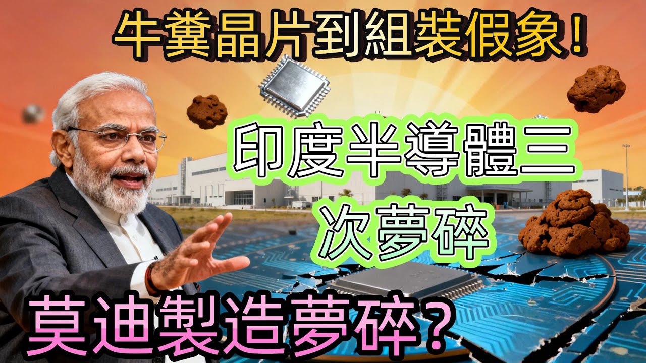 印度半導體：從牛糞晶片到「組裝大國」
