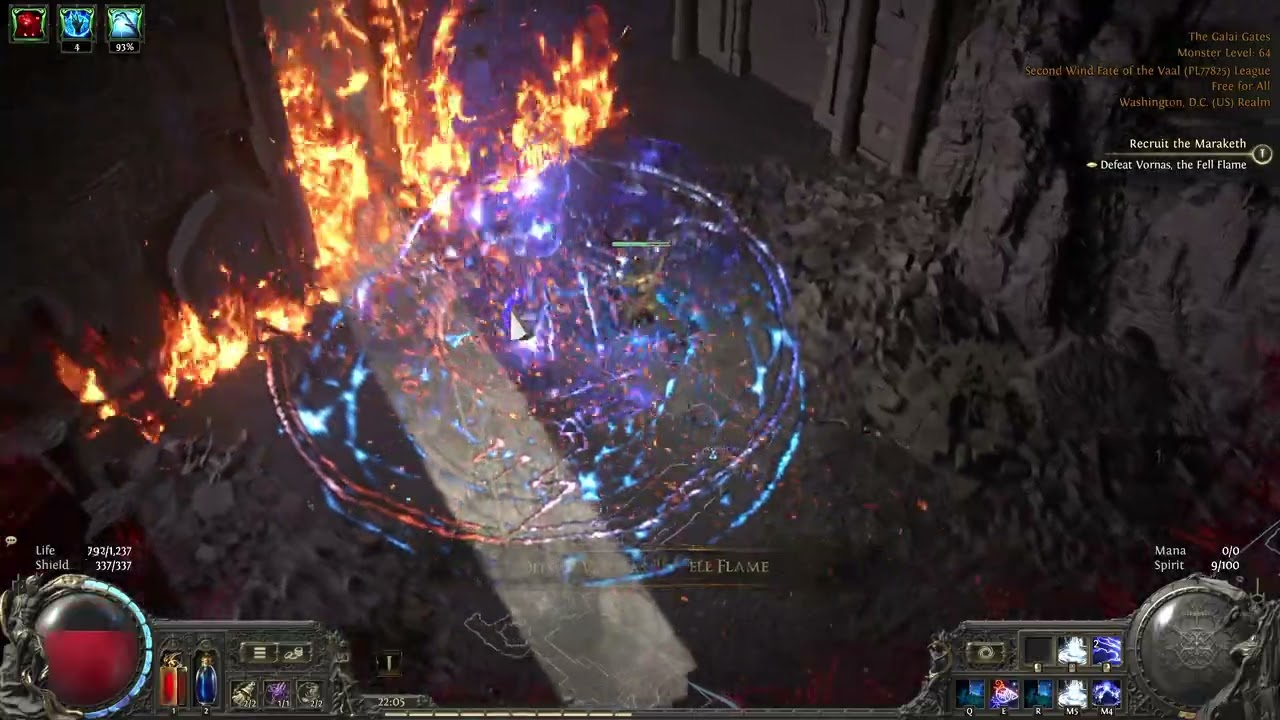 Path of Exile 2: POE2: FOTV-SW: Vornas | Bloodmage