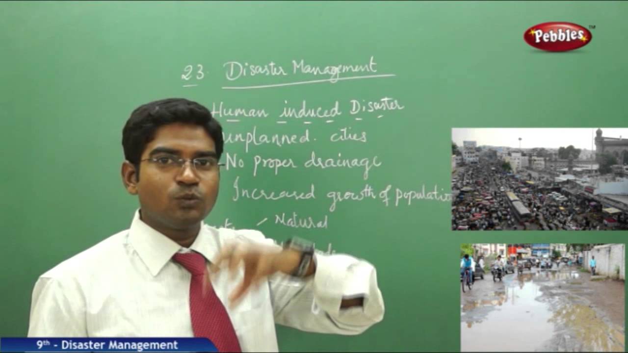 Disaster Management - Class 9th State Board Syllabus Social Studies