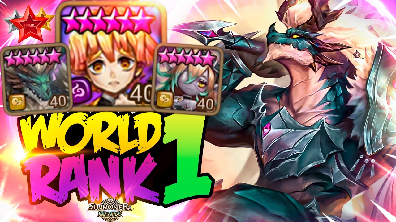 New WORLD RANK 1 OBABO - Summoners War