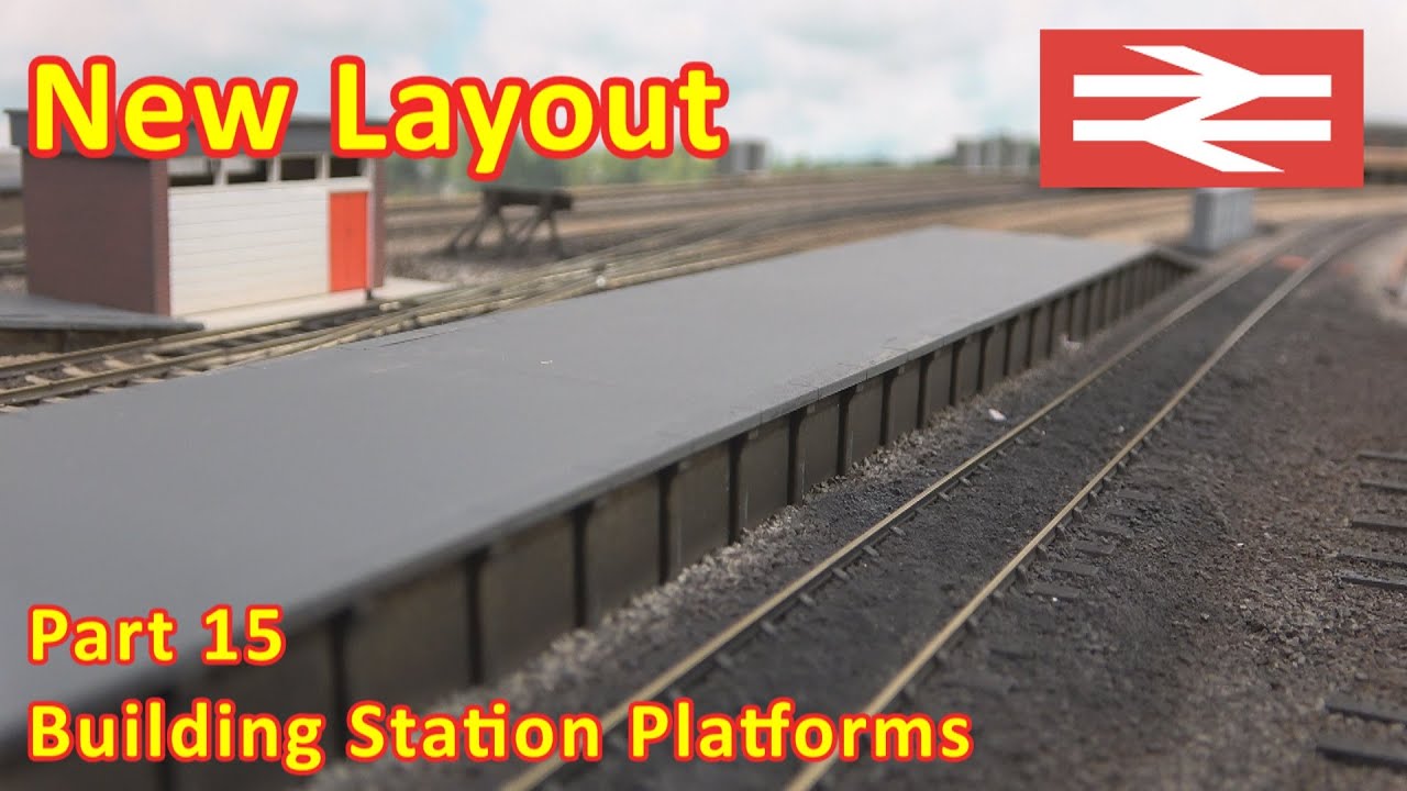 New Layout Build - Station Platforms