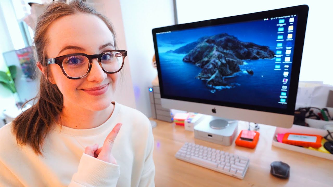 iMac 5k i9 Desk Setup Tour !