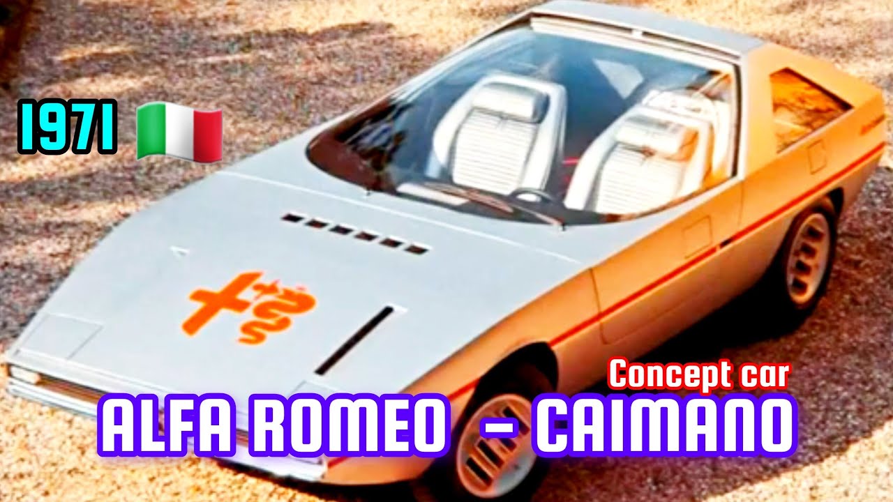 Alfa Romeo- Caimano; un poco conocido concept car del a&ntilde;o 1971
