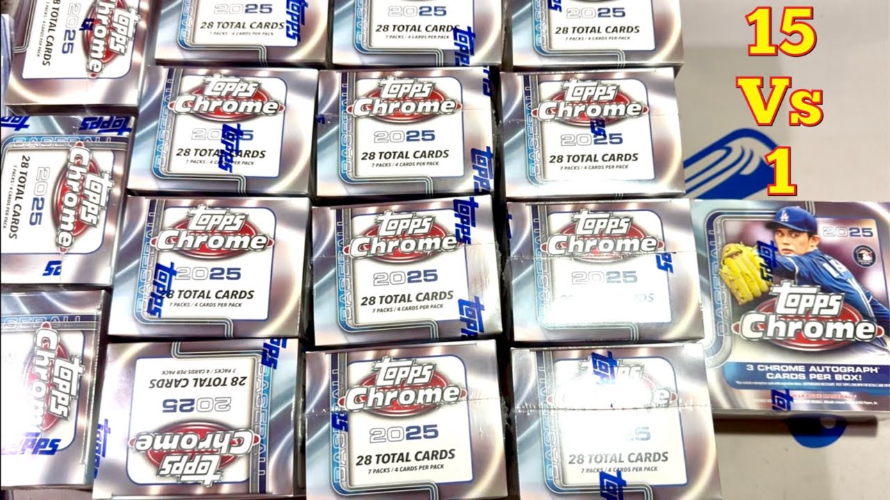 WHICH IS BETTER?  15 CHROME BLASTERS vs 1 CHROME JUMBO BOX!