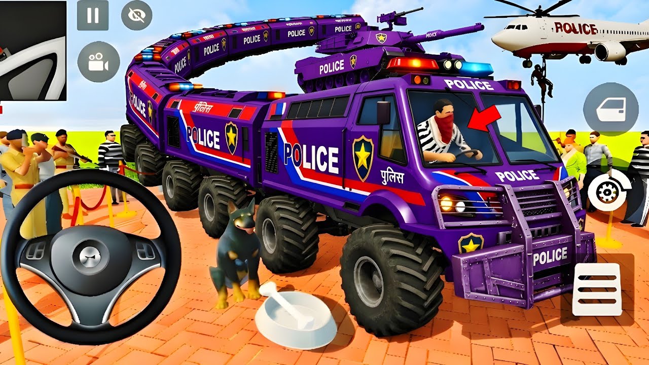 🤑Indian Thift Auto Simulator🤩Indian Showroom Purchase😯Modified Lexriy New Police DumperAnd Bike🥳Game