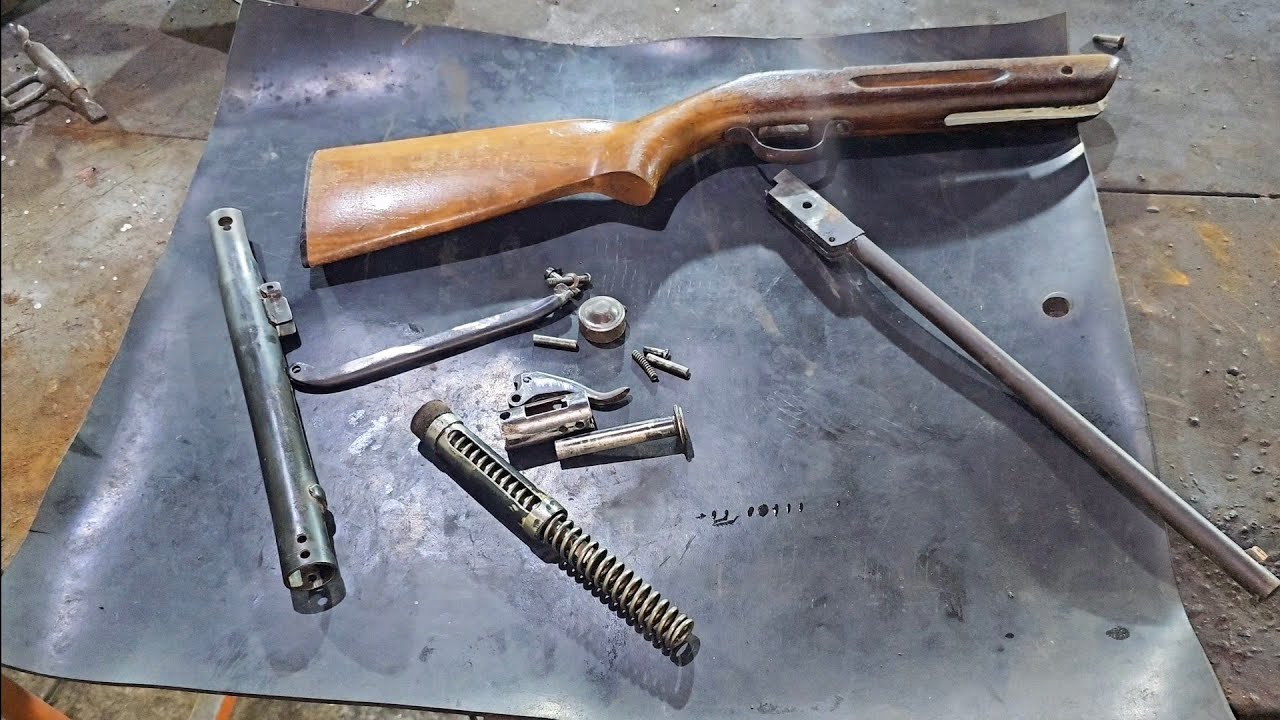 Carabina de pressão Rossi 4,5mm não dispara chumbinho.