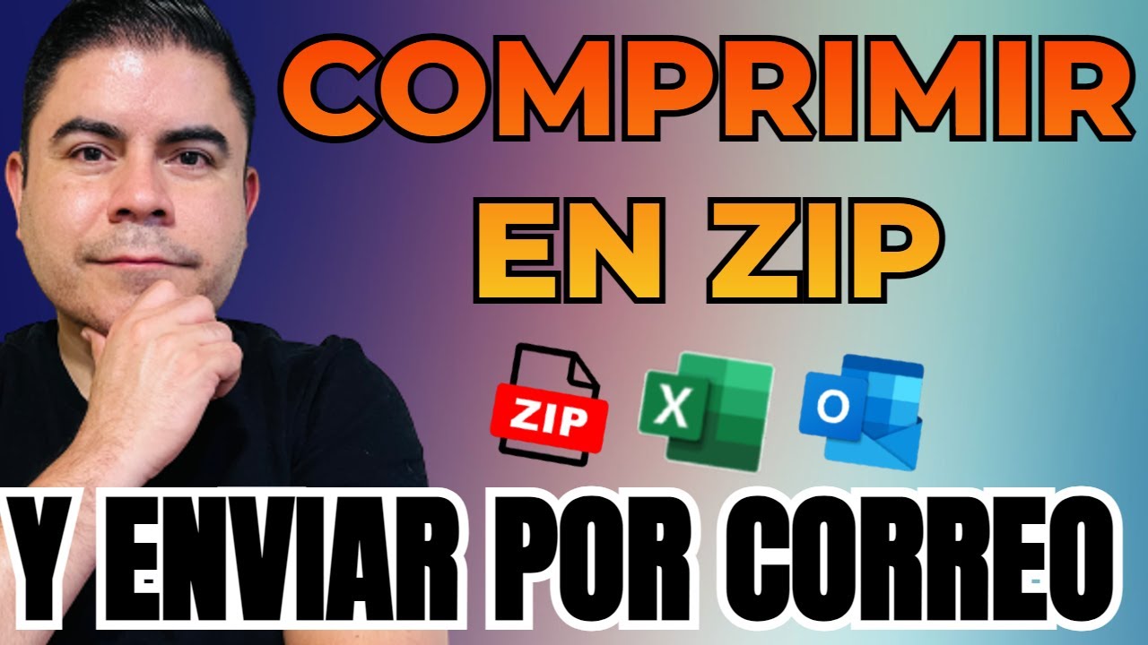 ✅ Macro en Excel para Comprimir archivo en ZIP y Enviarlo por correo
