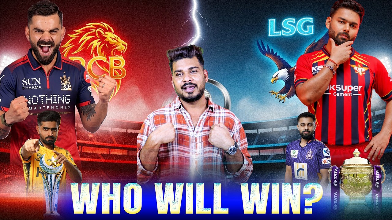RCB vs LSG - Who Will WIN? | Prediction🏆15th April ⚡PSL - PSZ vs QTG Prediction #IPL #NAMvsSCO