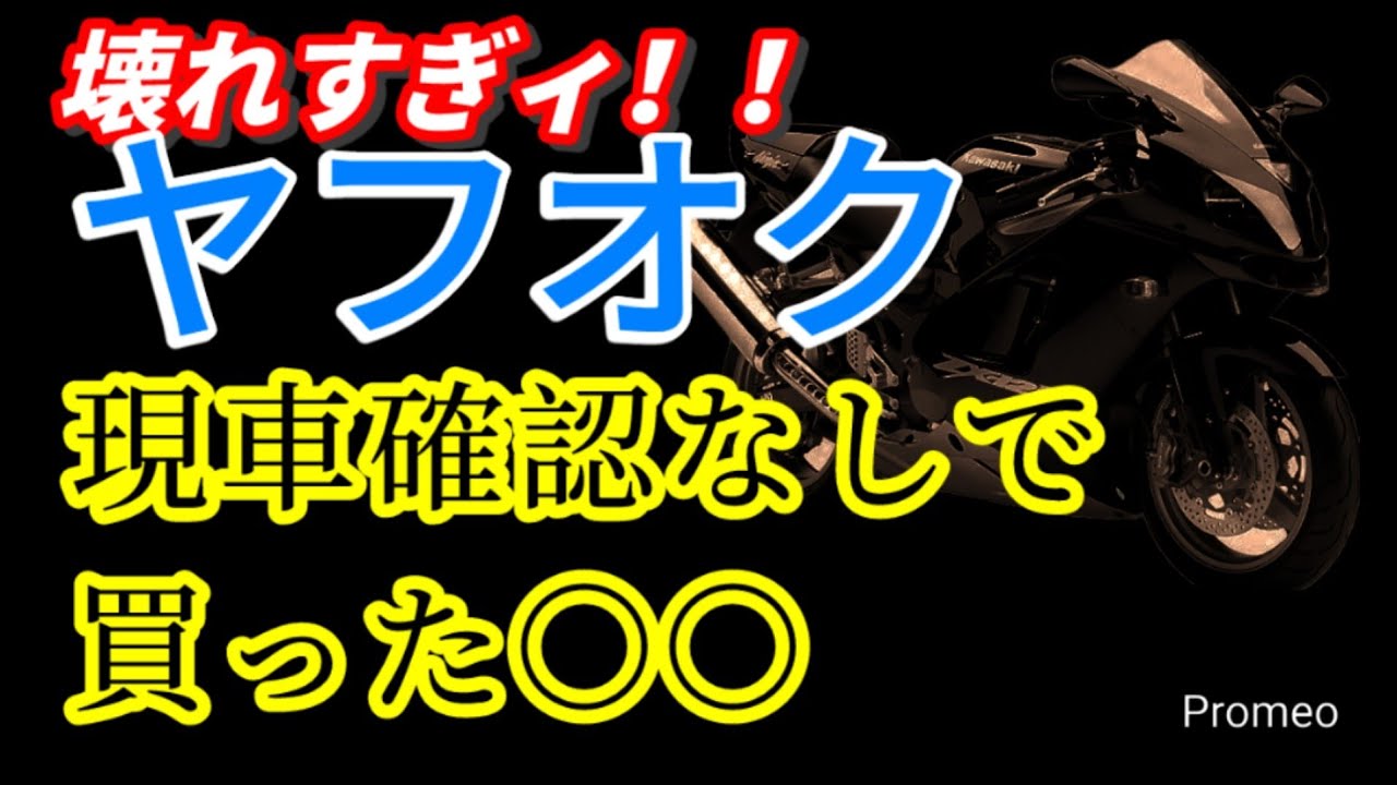 現車確認なしでkawasakiのモンスターマシン買ったら酷すぎたwww