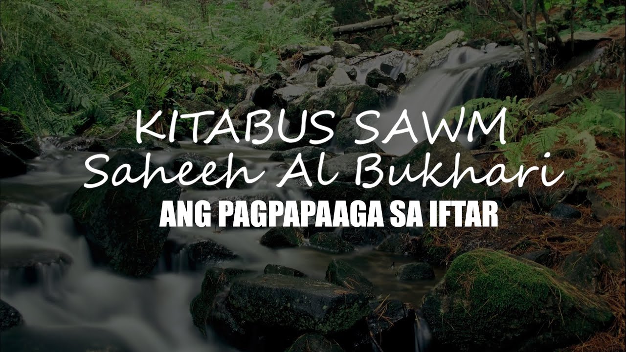Ang Pagpapaaga sa Iftar