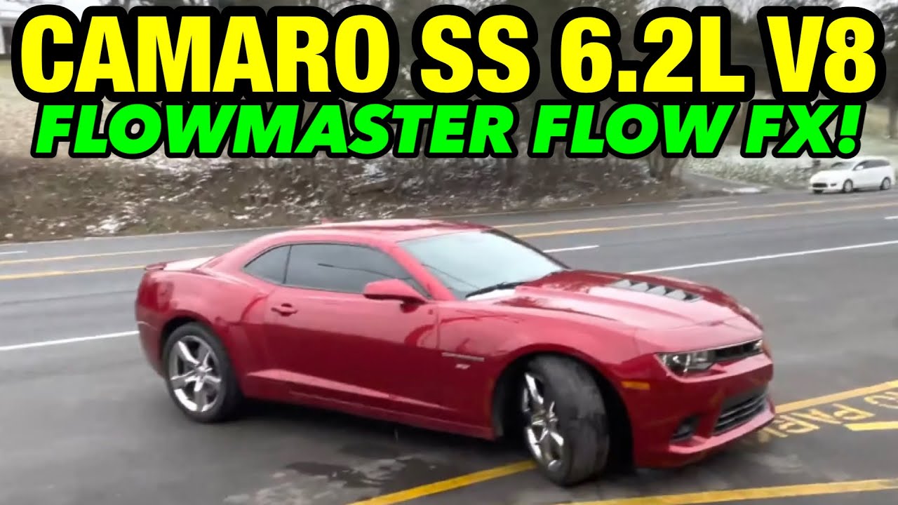 2014 Chevy Camaro SS 6.2L V8 Dual Exhaust w/ FLOWMASTER FLOW FX!