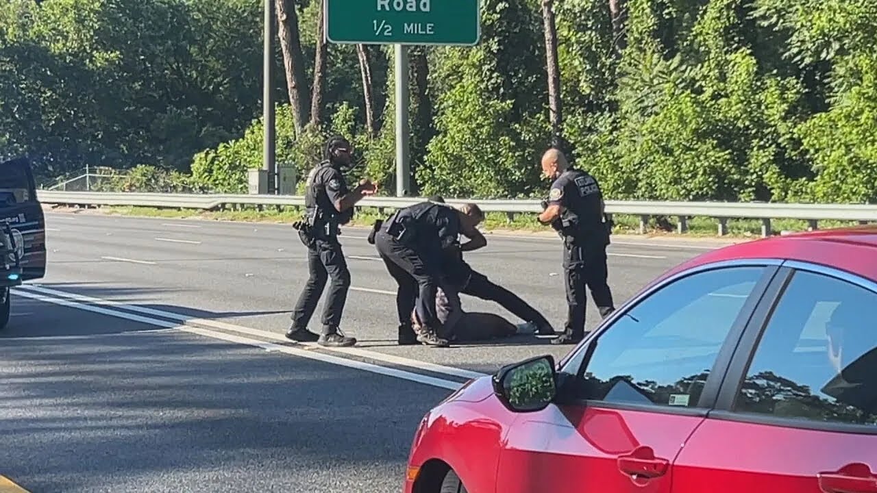 Man arrested running across I-75 trying to get away from police, had outstanding warrants