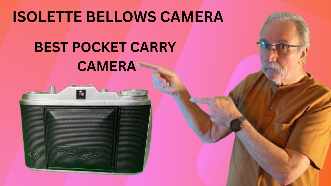Agfa Isolette folding camera is best pocket carry camera  Medium format 120 format camera is great!