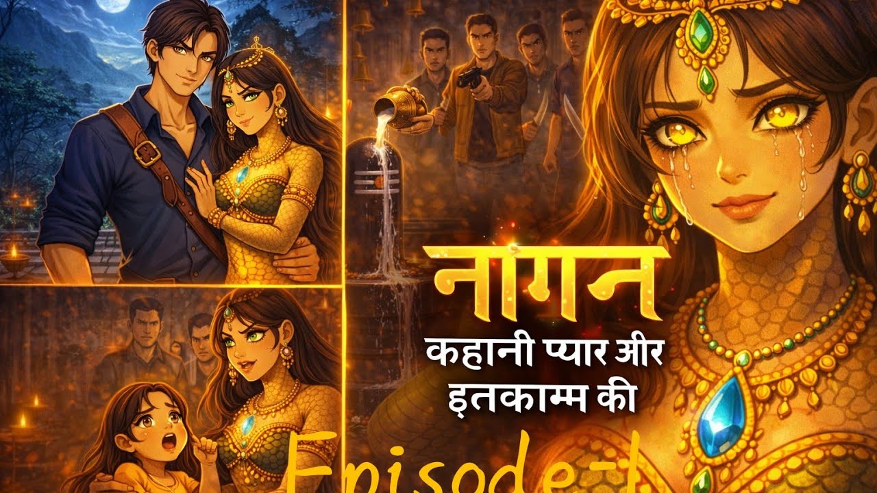 Naagin episode-1 ..kahani pyaar aur intaquam ki🔥🩷 #naagin #naagin7 #naagmani #animatedstories #video