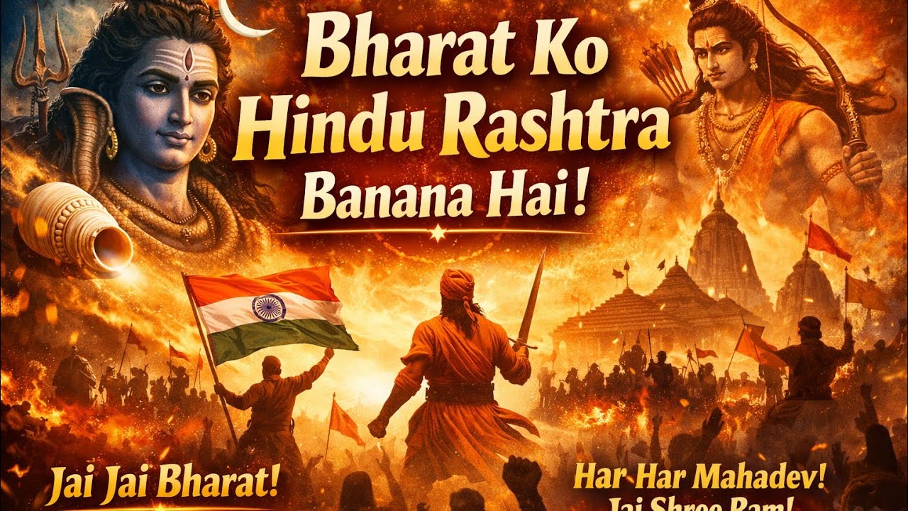 “Bharat Ko Hindu Rashtra Banana Hai 🚩🔱 | Jai Shree Ram | Sanatan Deshbhakti Song”
