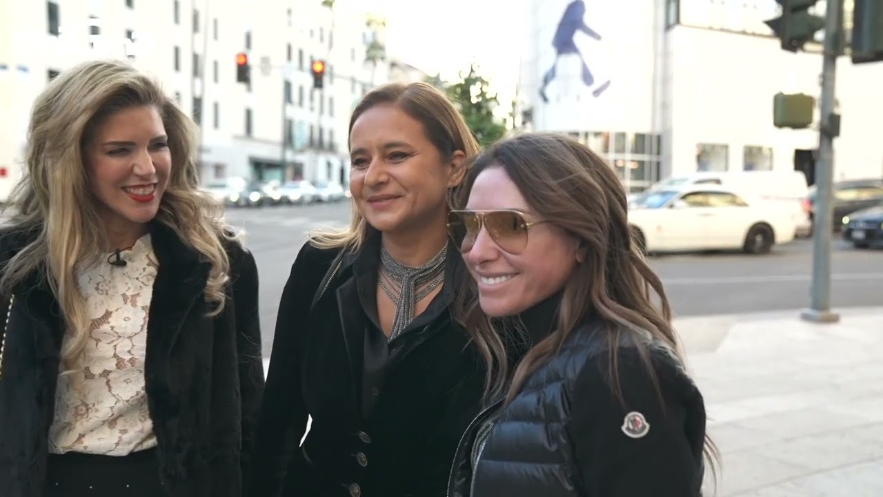 ENIGMA’S EXCLUSIVE WALK & TALK WITH NELLY KARIM & HESHAM ASHOUR AT BEVERLY HILLS CALIFORNIA