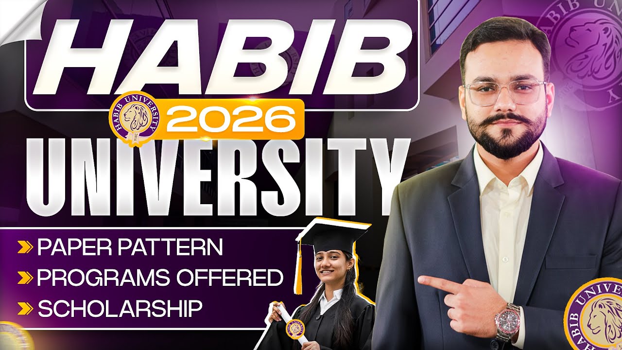 Habib University | HU Tops | HU EOP | Habib Scholarships | Habib 2026 Preparation | HU Test Pattern