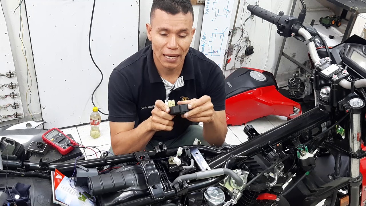 Honda CB160F  ¿Como funcionan RPM y código de Colores del CDI?