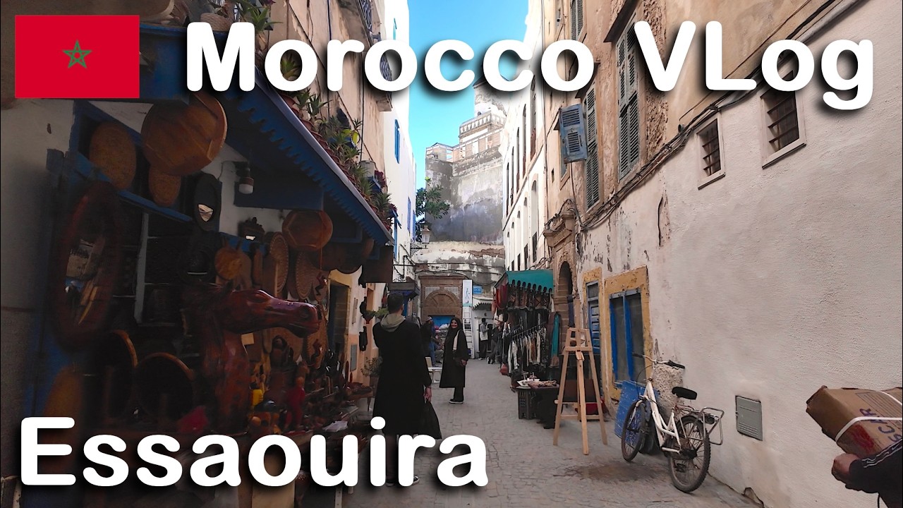 モロッコ旅行記 vlog エッサウィラ / Morocco vlog Essaouira