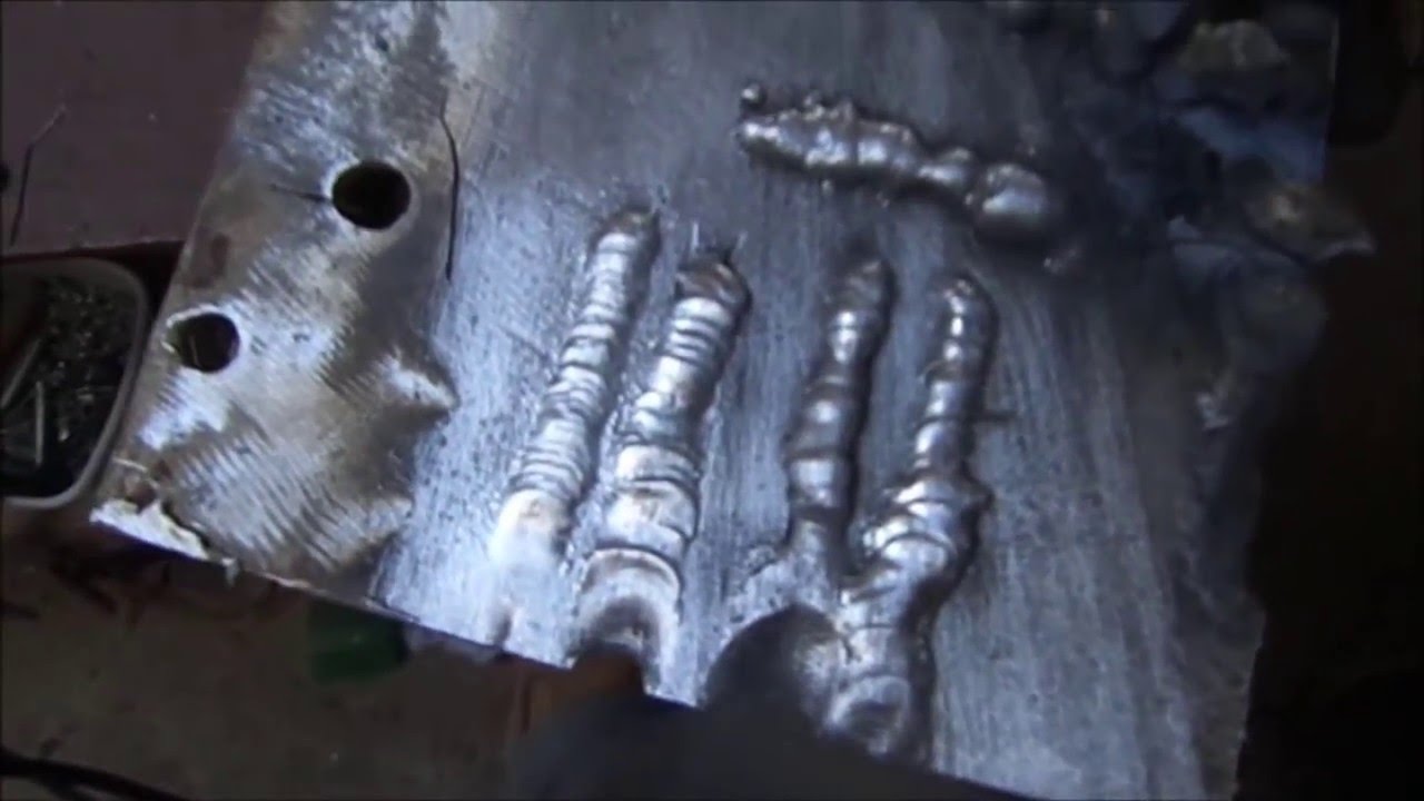 Mig 150 v8 A reforma 5 teste 1 soldando aluminio