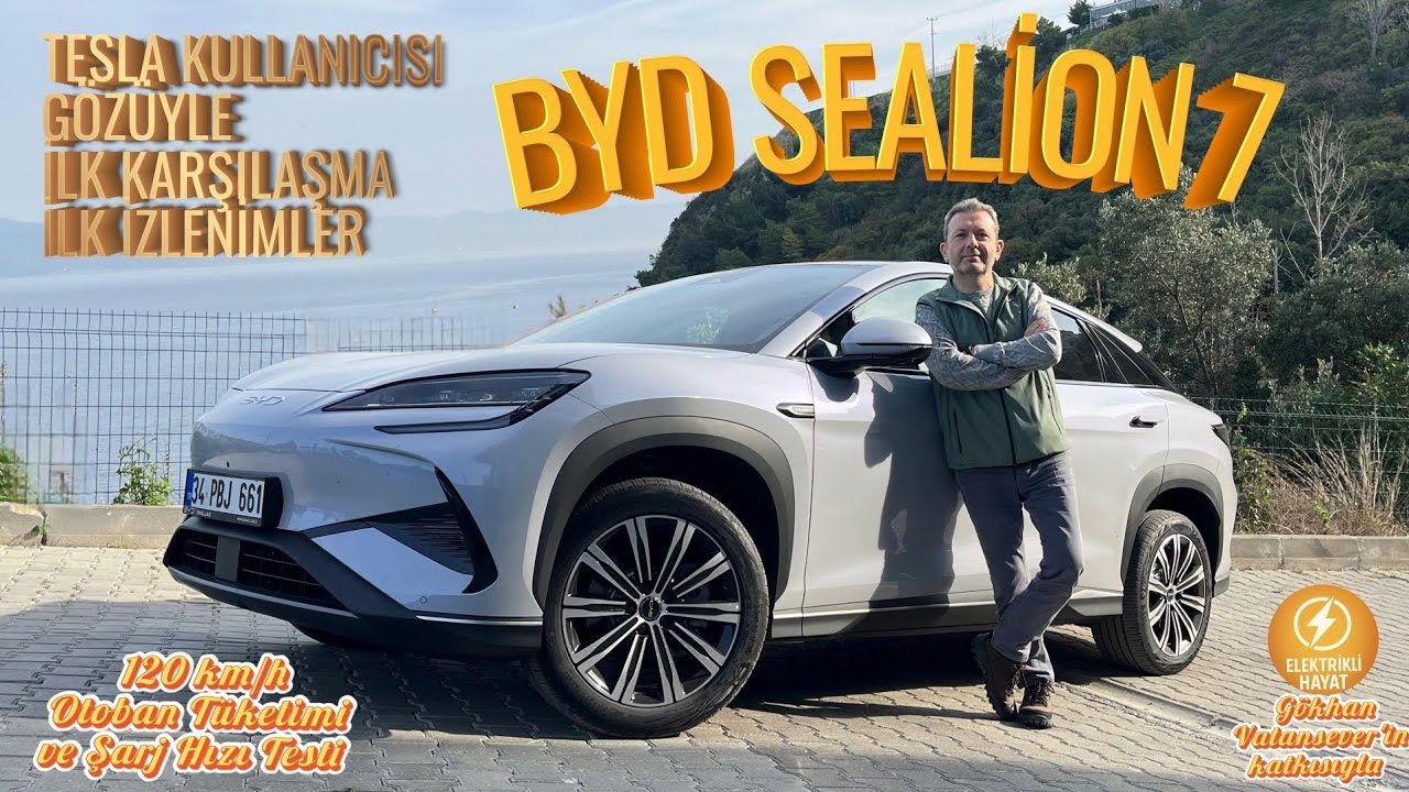 BYD SEALİON 7/Tesla Kullanıcısı Gözüyle İlk Karşılaşma İlk İzlenimler/120 km/h Otoban Tüketimi