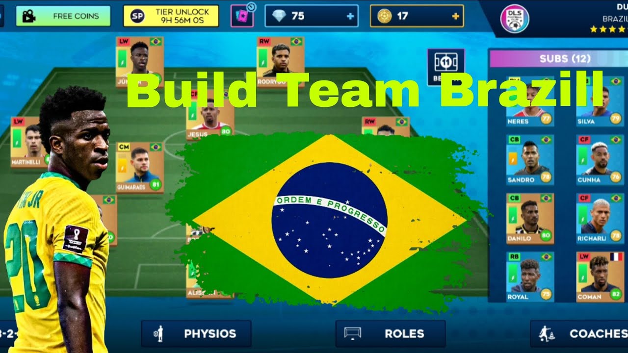 DLS24 | Создай команду Brazill trong DLS24.