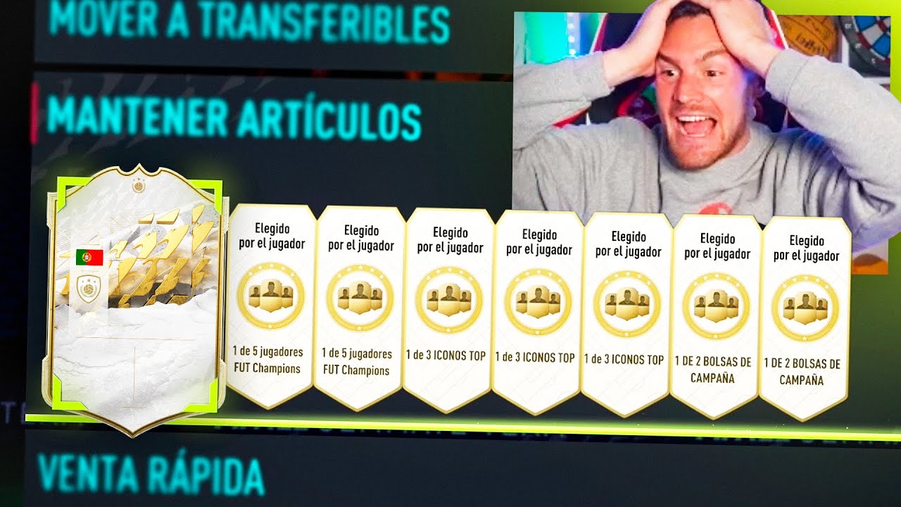 PLAYER PICKS DE ICONO DECIDEN MI EQUIPO PARA FUT CHAMPIONS !!