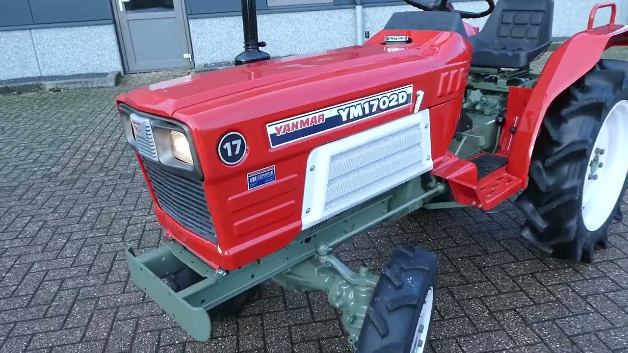 Yanmar YM1702 4wd / 0527 Draaiuren / Miditrekker