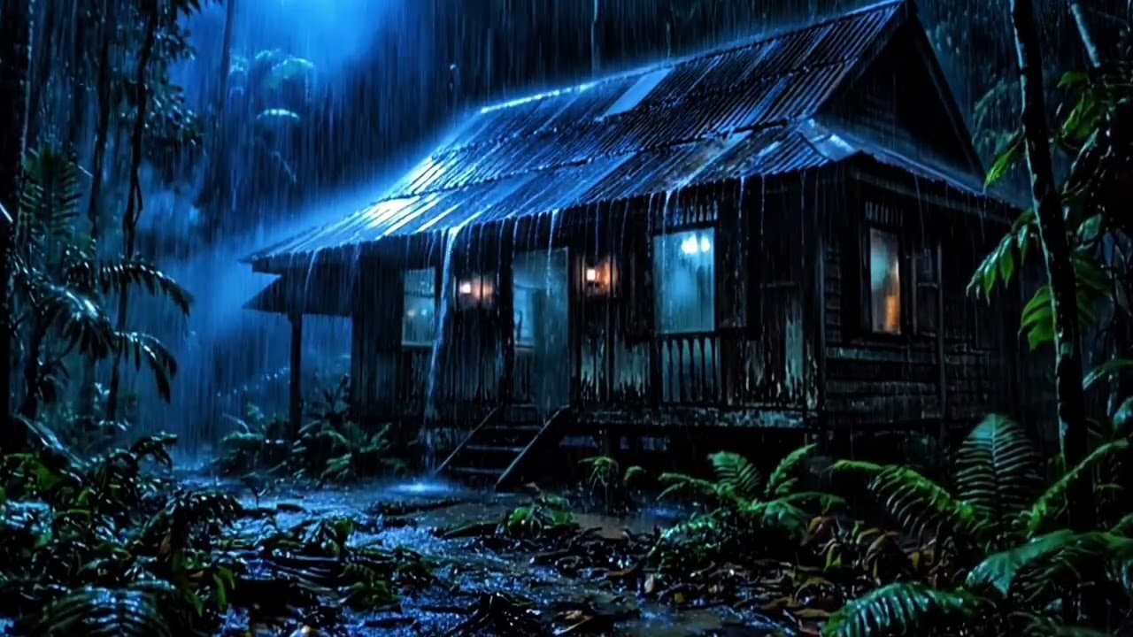 Rain Sounds for Sleeping – Gentle Rain & Soft Thunder