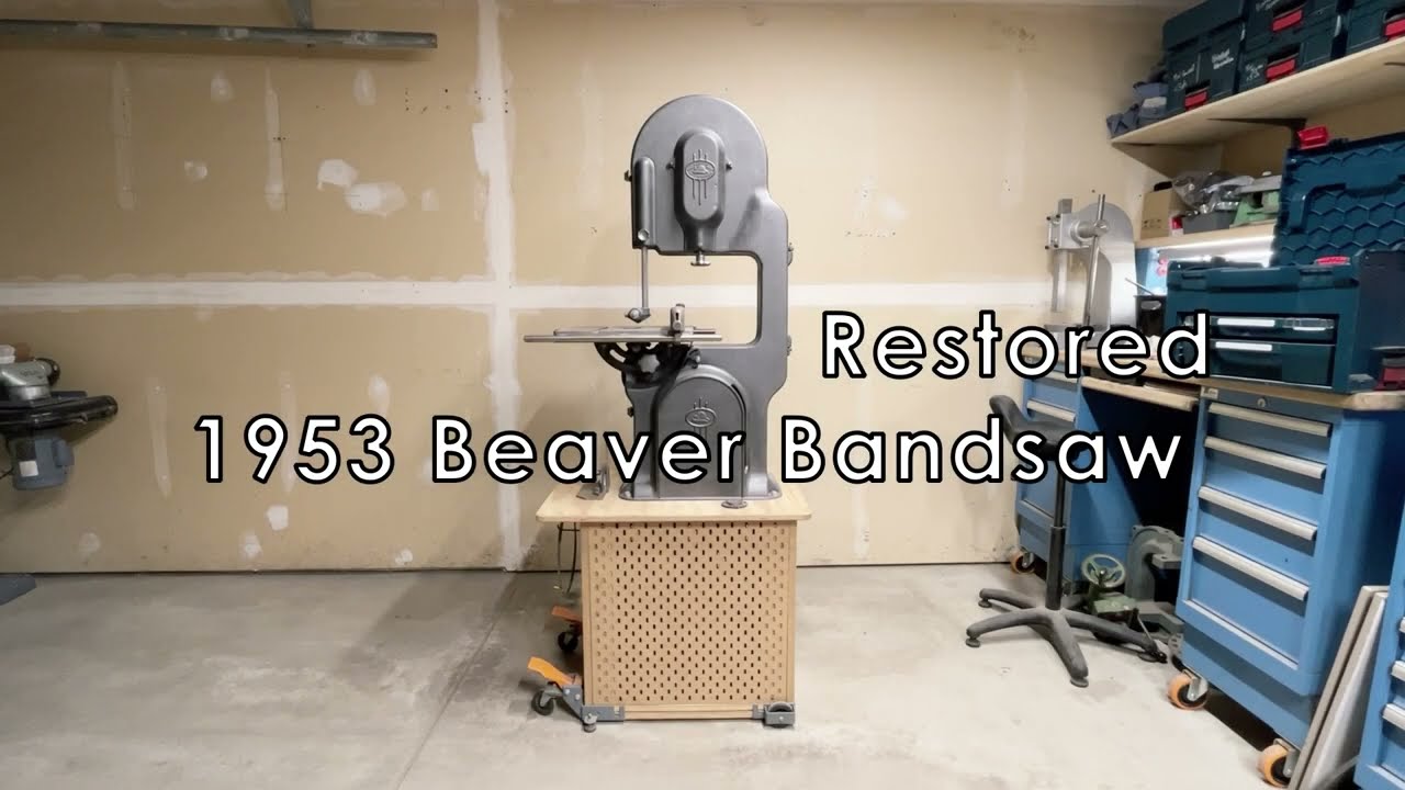 Vintage Bandsaw restored - Beaver 3300