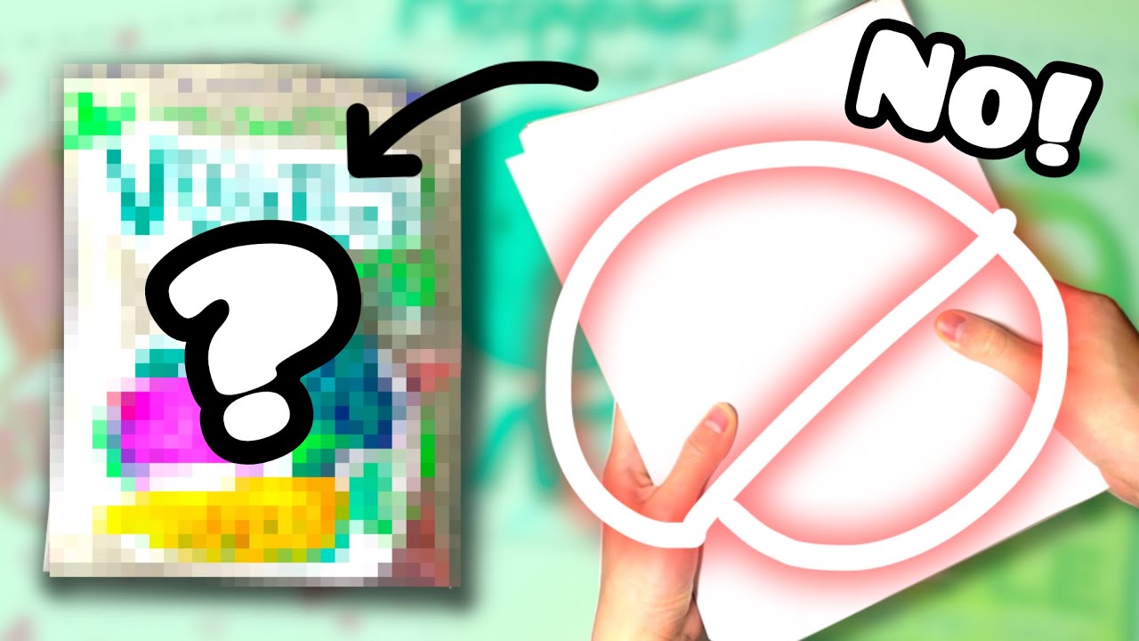 making a blind bag WITHOUT PAPER CHALLENGE! 📝❌