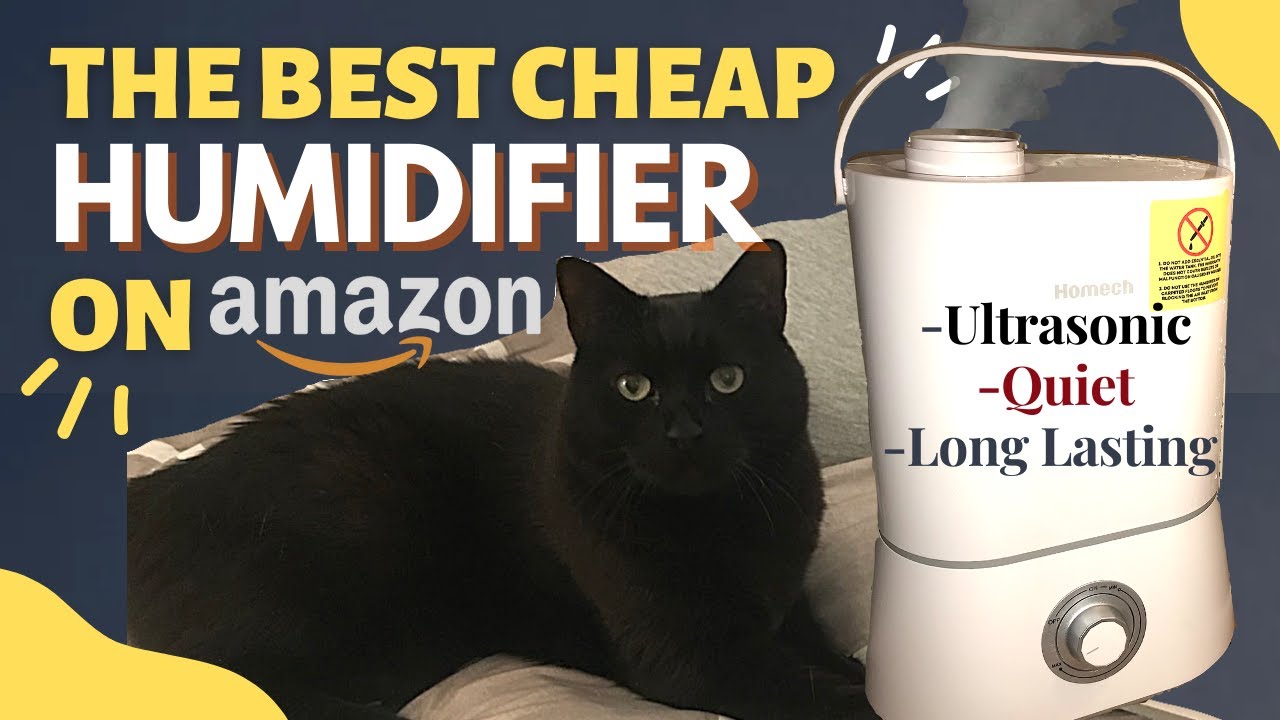 The BEST Humidifier on Amazon 2022 ⎮ Ultrasonic Cheap Humidifier for Room ⎮ Homech Review After 1 yr
