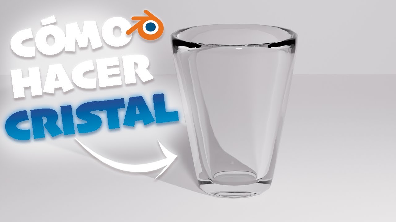 COMO hacer VIDRIO en BLENDER!! :) [TUTORIAL]