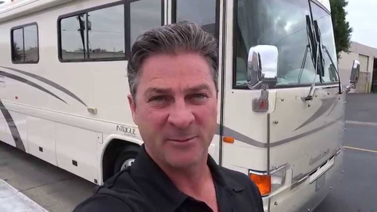 Country Coach RV Body and Paint Repair at Premier Motorcoach Innovations Santa Ana CA