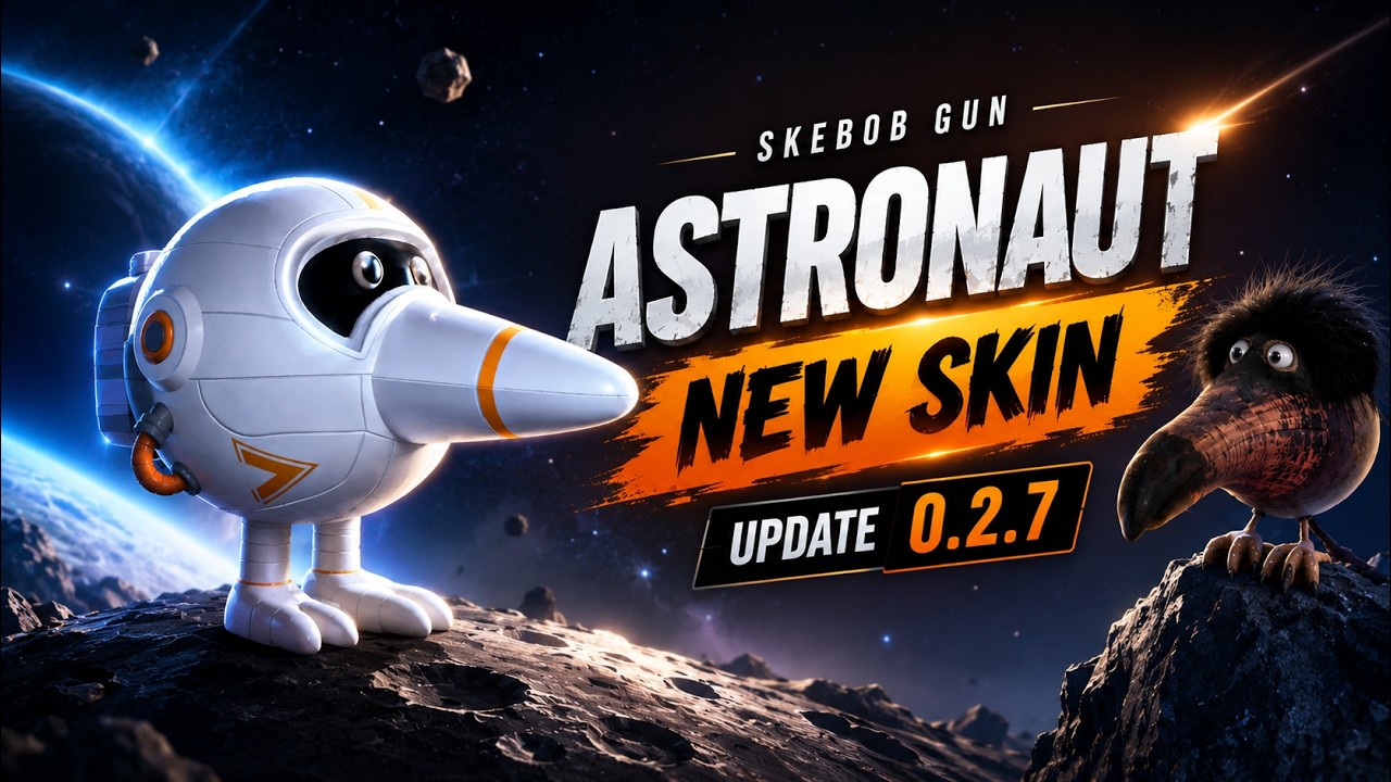 🚀 THE ASTRONAUT HAS ARRIVED IN SKEBOB GUN 0.2.7!