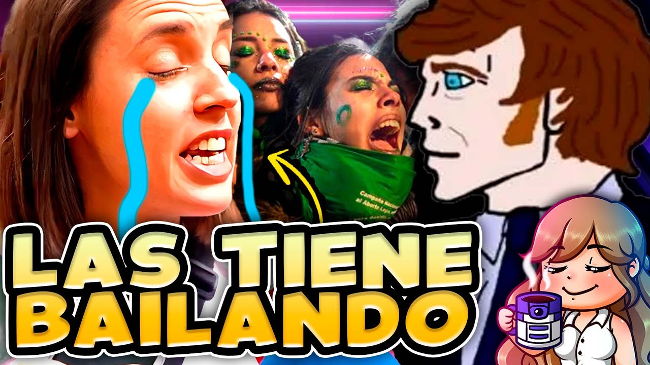 🤣 MILEI DESQUICIA A FEMINISTAS Y ZURDOS ESPAÑOLES 🤣