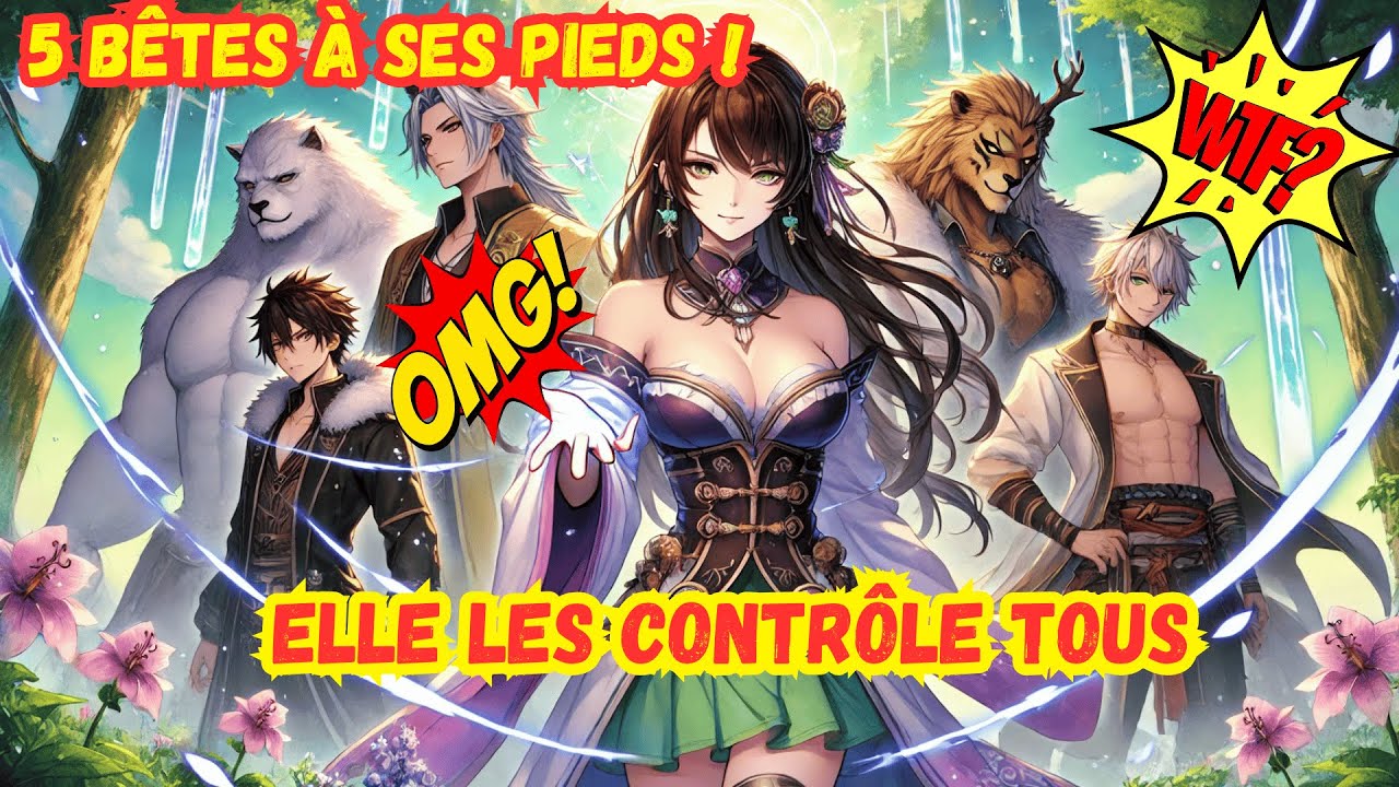 🔥 Transportée dans un monde bestial: elle dompte 5 bêtes avec la télépathie - Résumé Manhwa