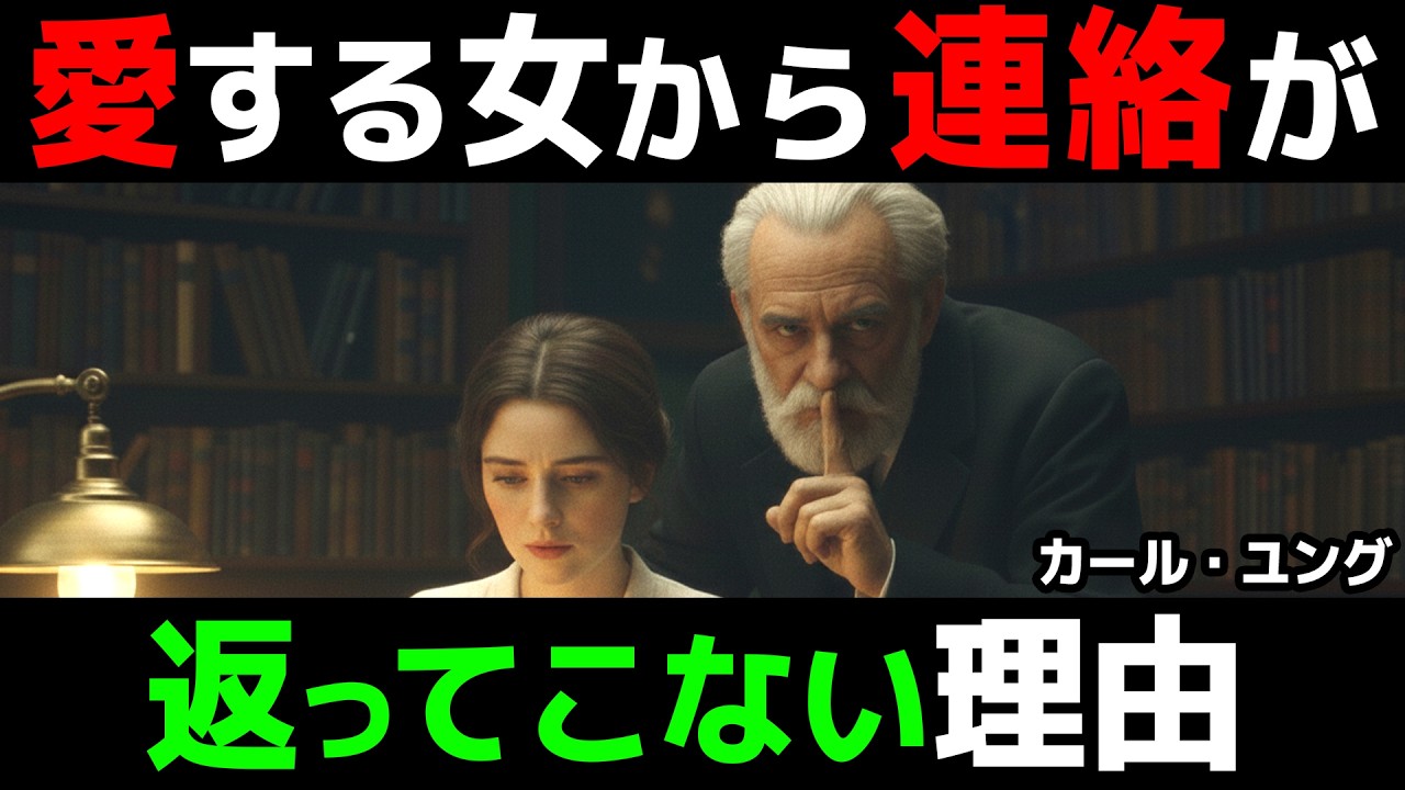 【カールユング恋愛】なぜ大切な人ほど、急に音信不通になるのか？